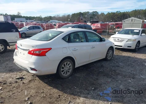 2019 Nissan Sentra Sv z USA, uszkodzony, nr VIN 3N1AB7AP5KY365529